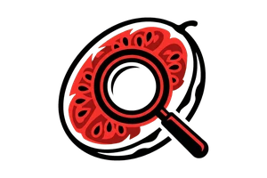 媚黑 - 吃瓜社Logo